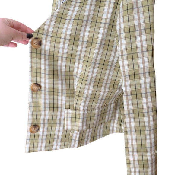 SHEIN JACKET AND SKIRT SET TARTAN PRINT SIZE 0XL - Picture 4 of 12